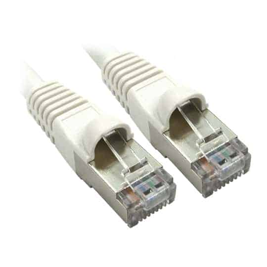 Progressive Robot 15M CAT6A SSTP-LSOH Patch Cable White